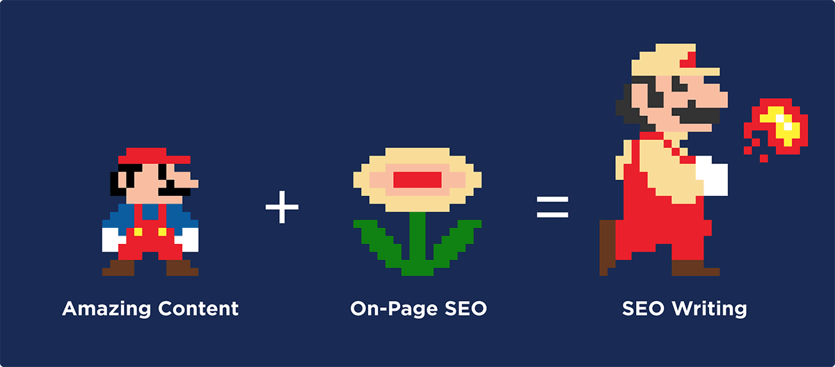 Amazing Content + On-Page SEO = SEO Writing
