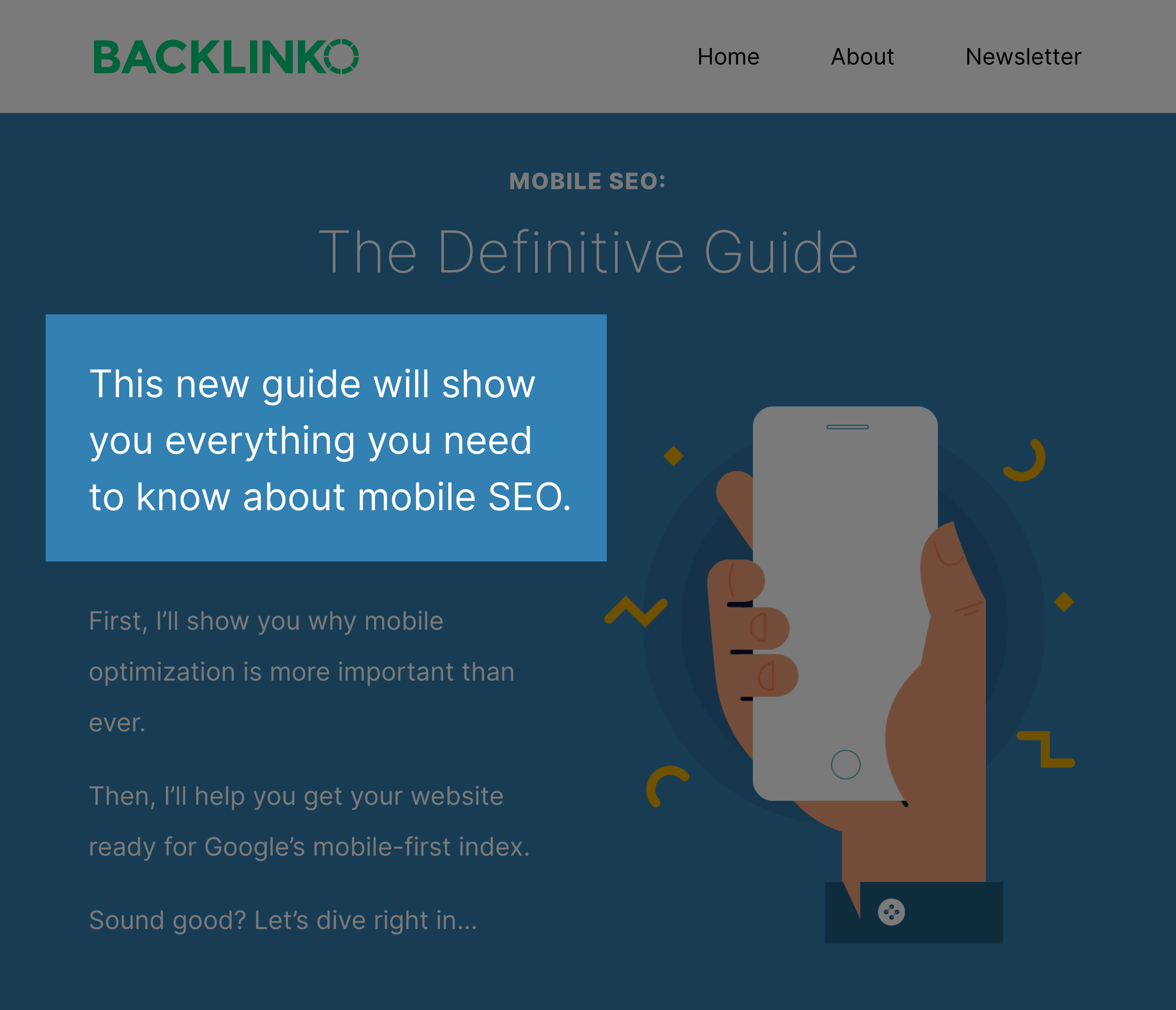 Backlinko – Content That Hooks Readers Right Off The Bat
