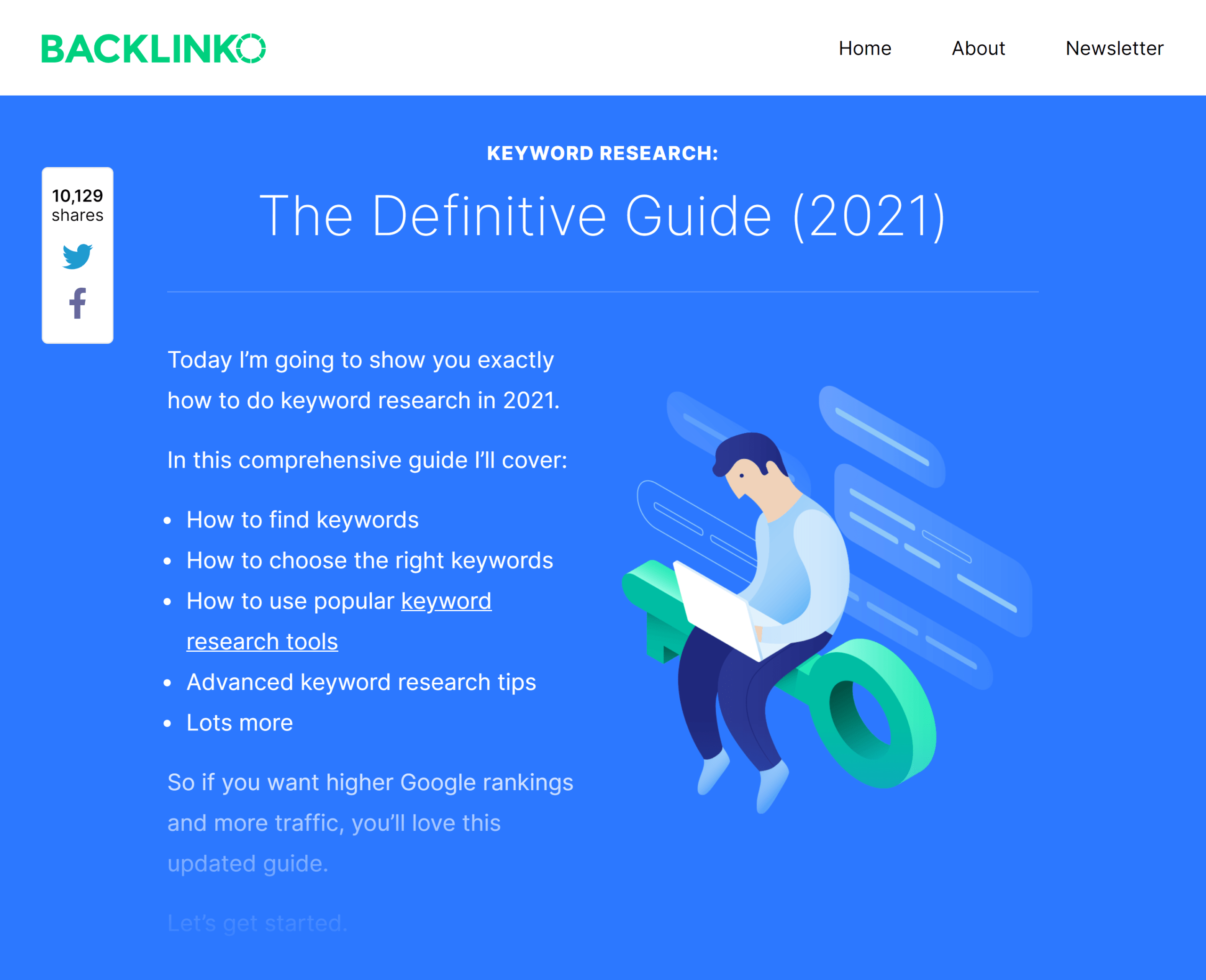 Backlinko – Keyword research guide