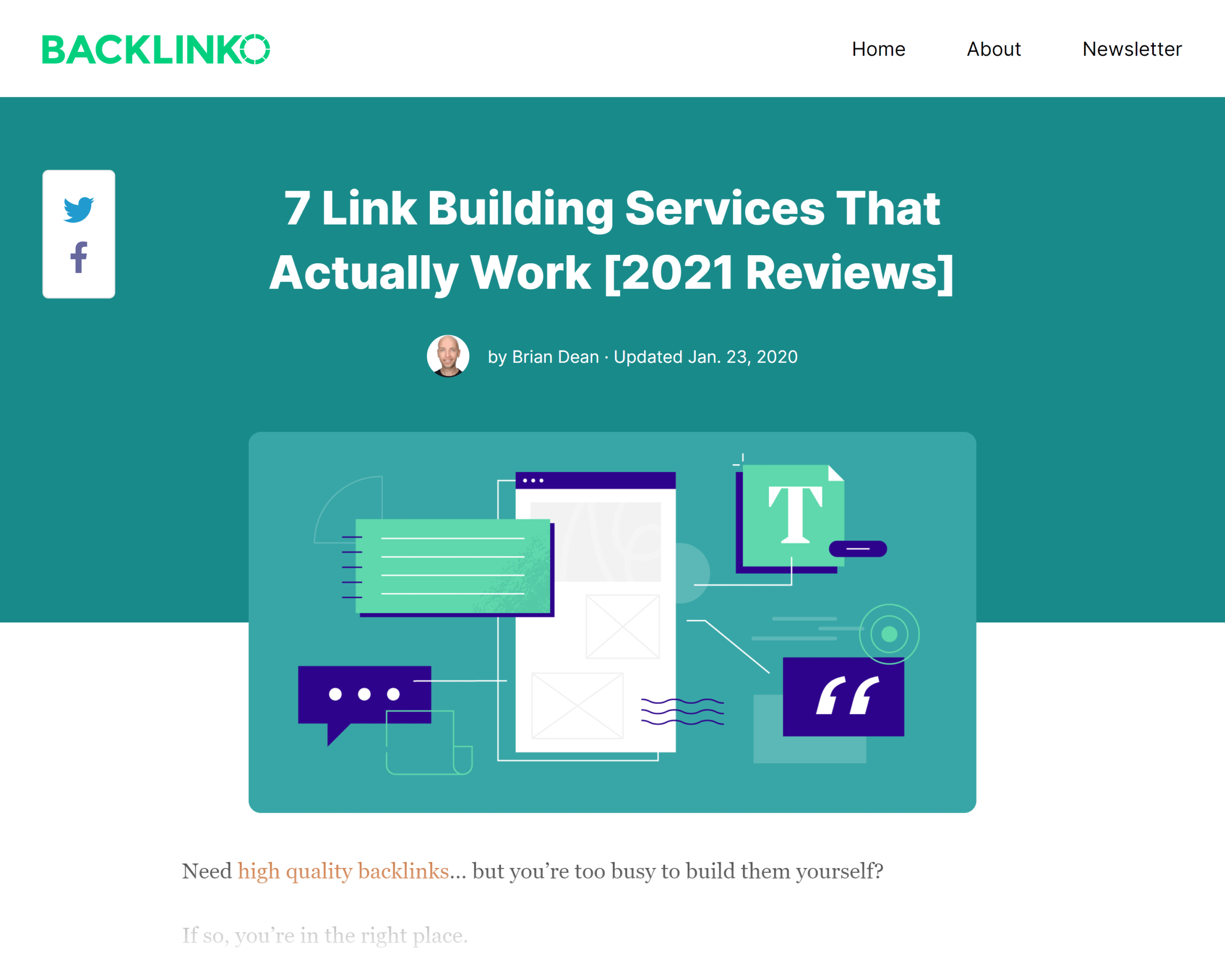 Backlinko – Link building services
