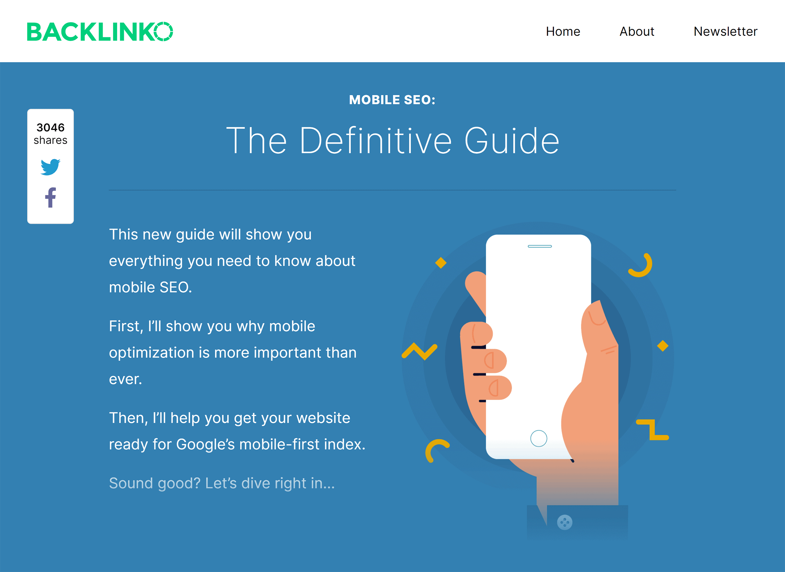 Backlinko – Mobile SEO guide