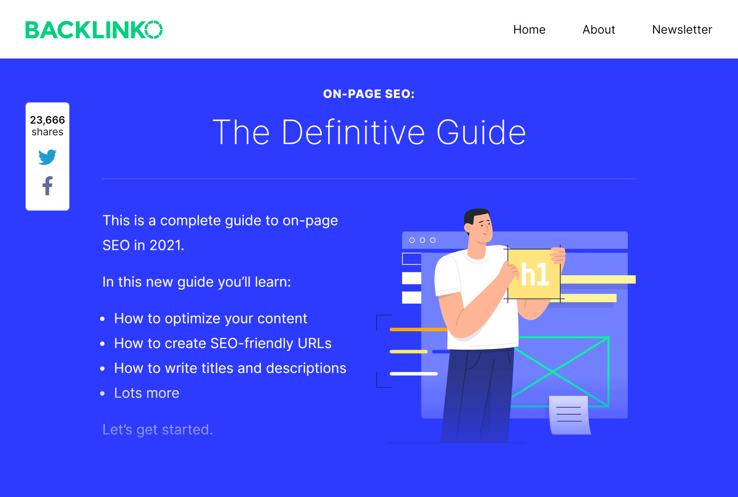 Backlinko – On-page SEO Guide