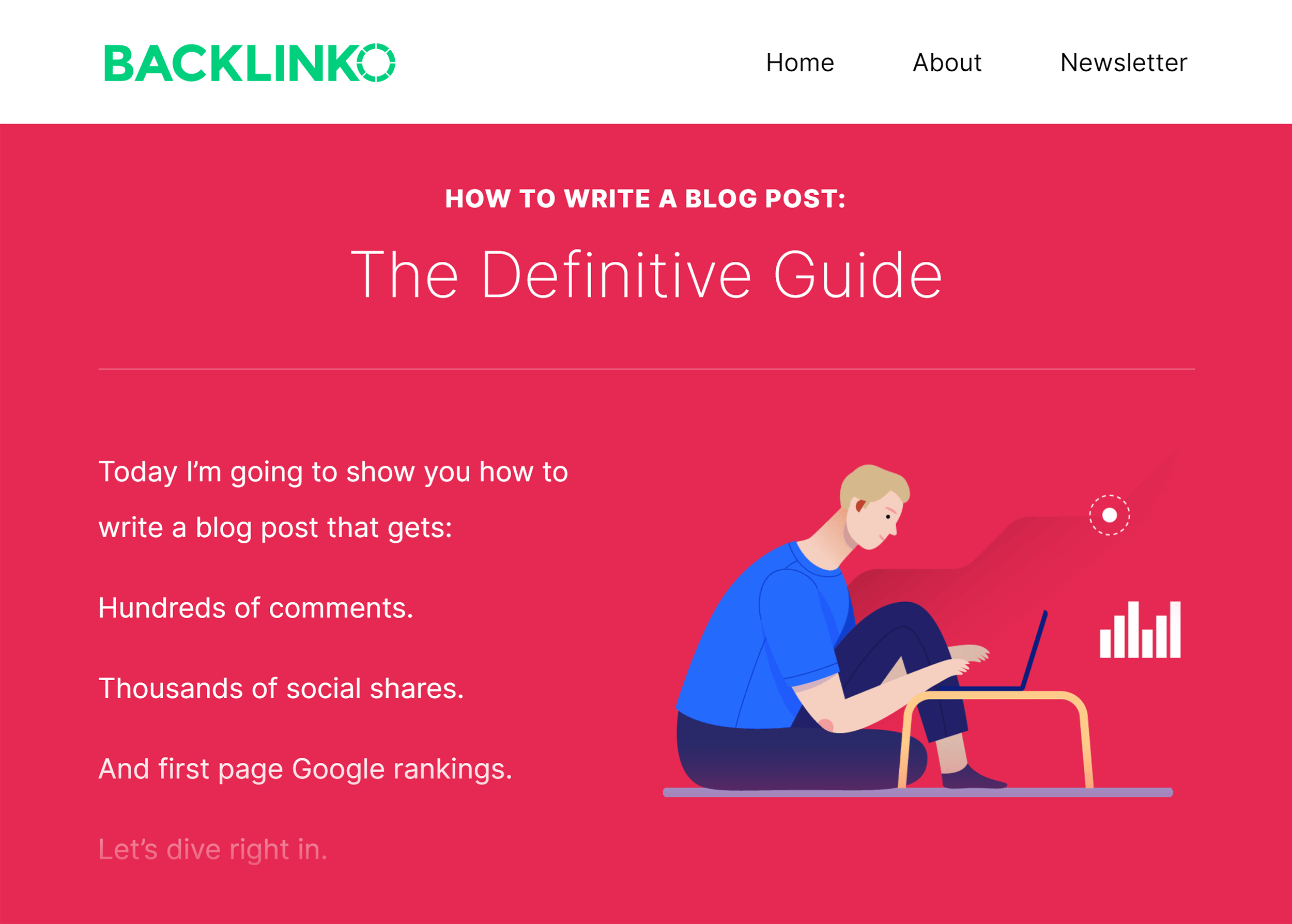 Backlinko – Write A Blog Post