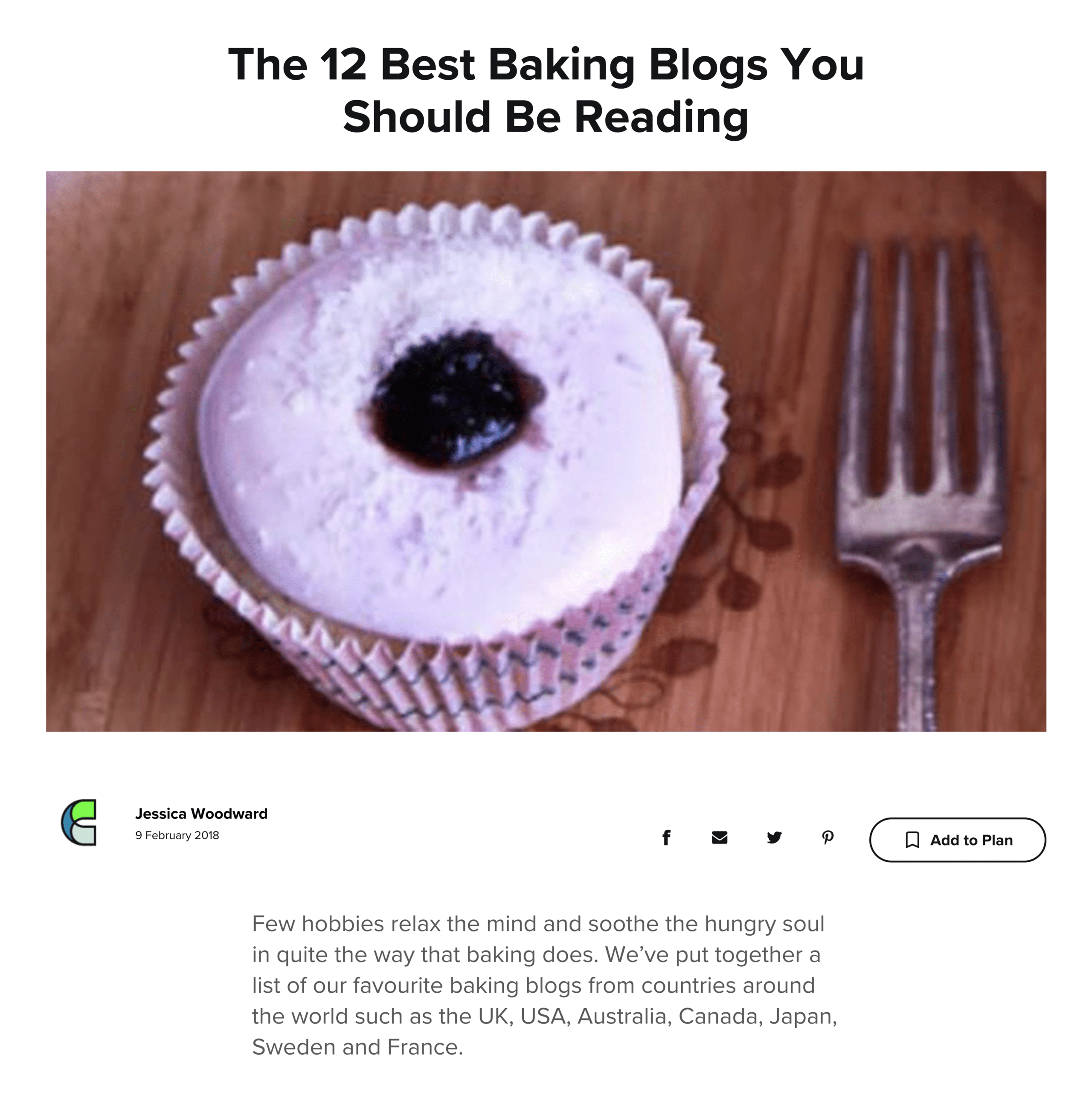 Baking Blogs