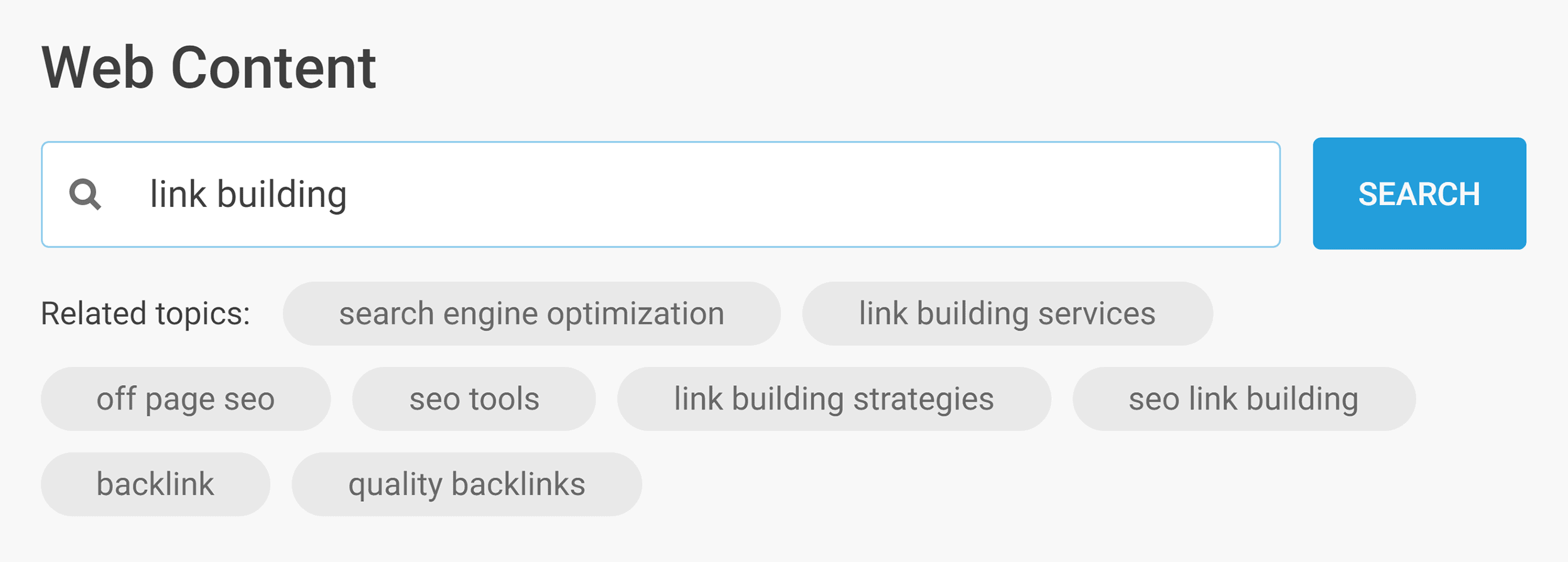 Buzzsumo – Web search – Link building