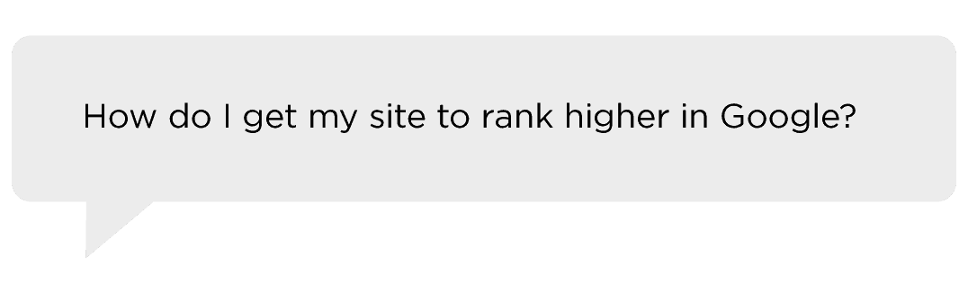 How do I get my site to rank higher in Google?