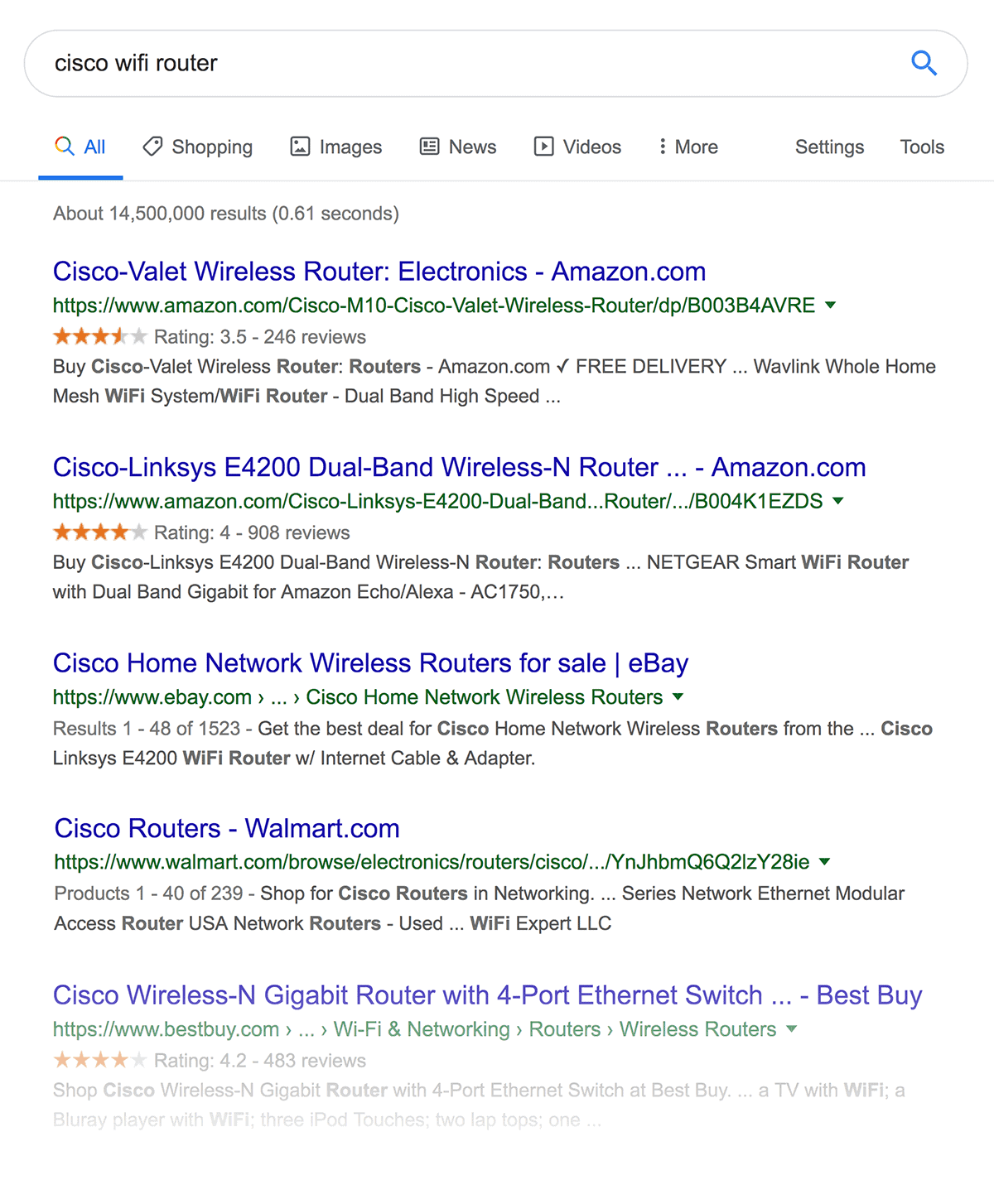 "cisco wifi router" search results