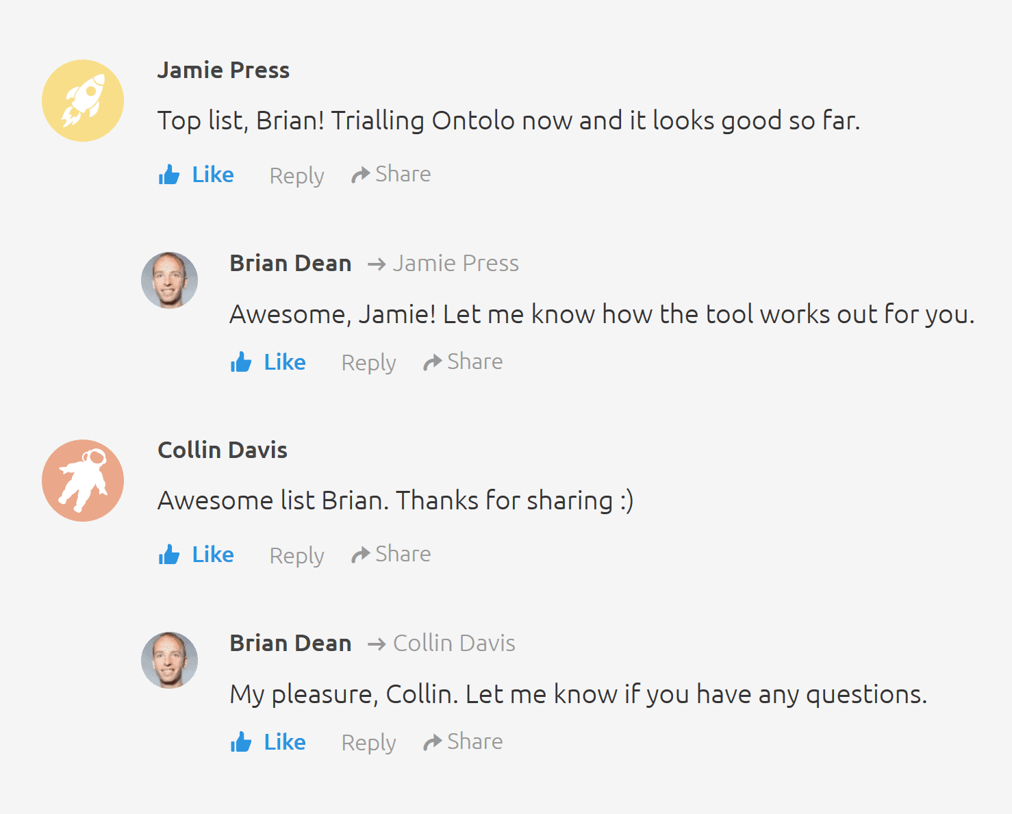 Comments on a guest post