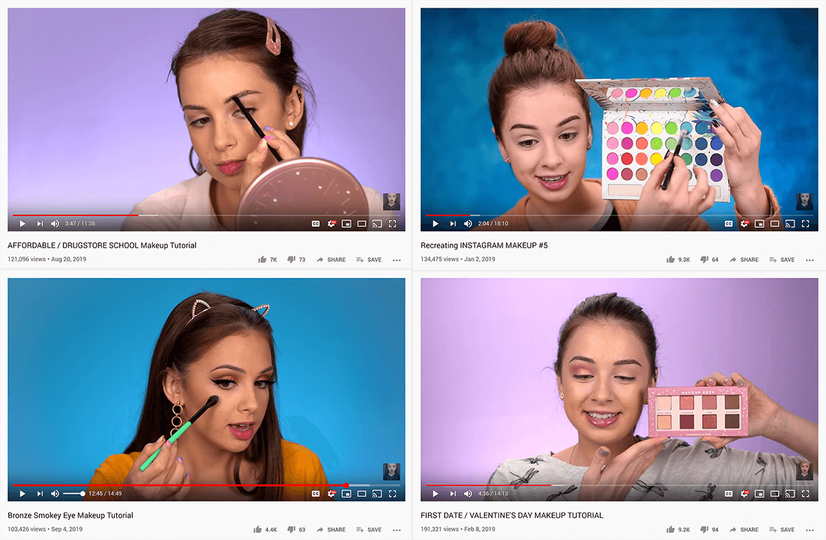 Denitslava – Makeup tutorials