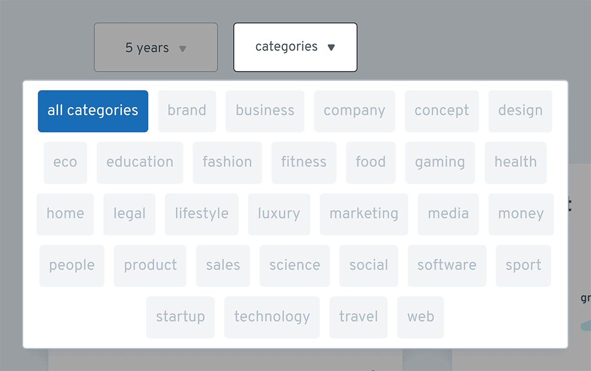 Exploding Topics – Categories