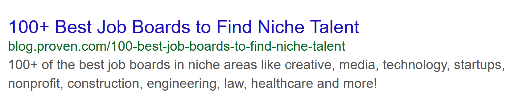 google listing