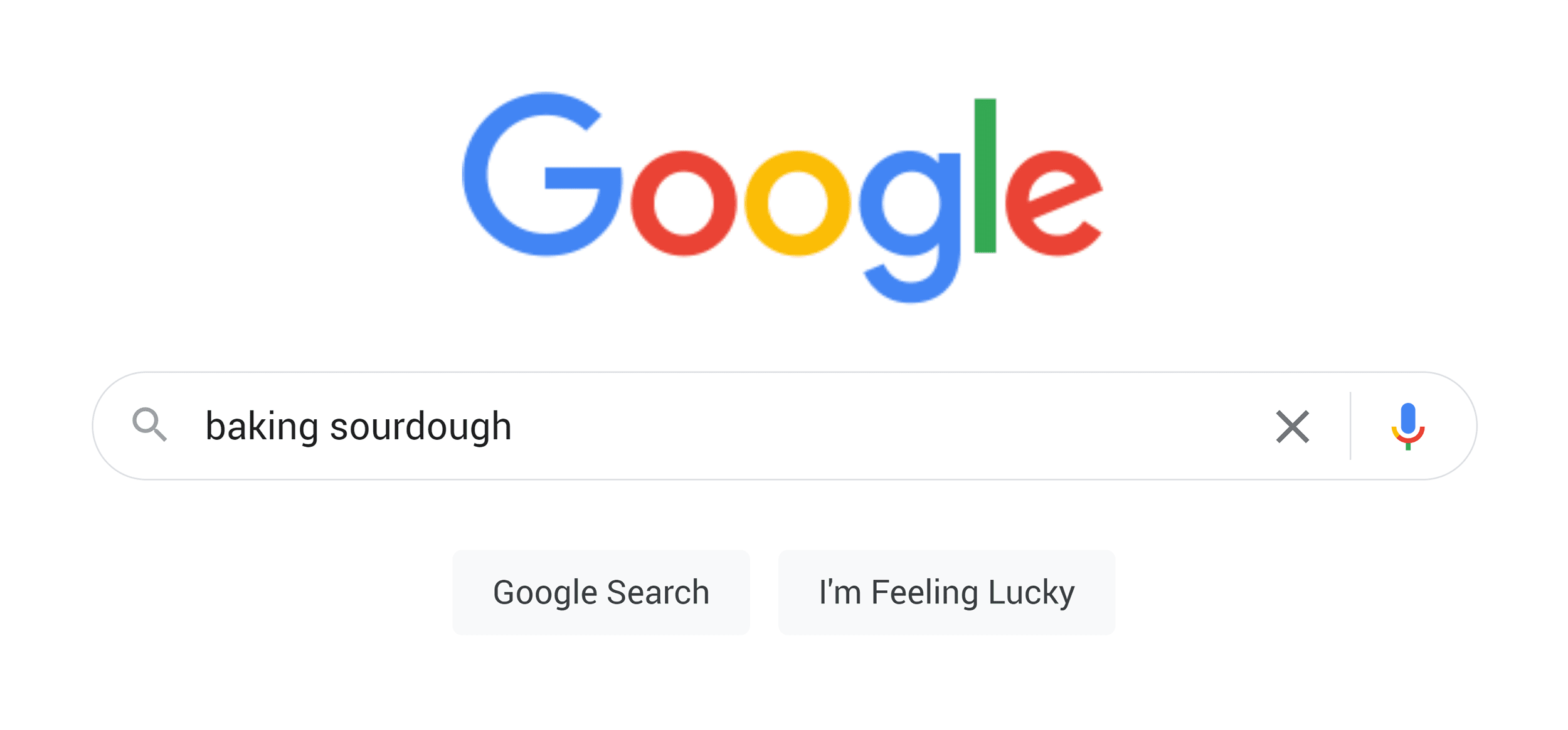 Google Search – Baking sourdough