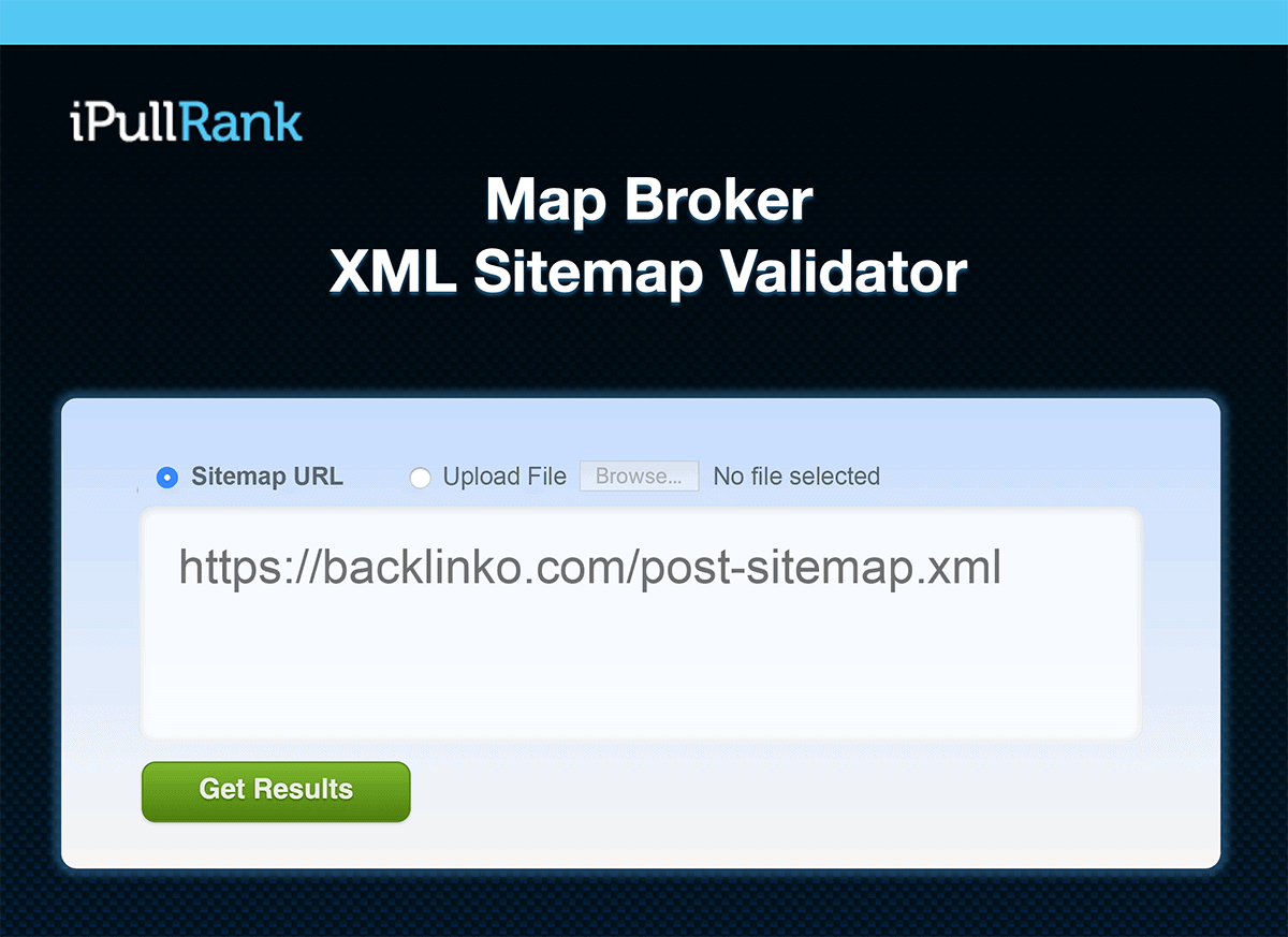 iPullRank – Sitemap validator