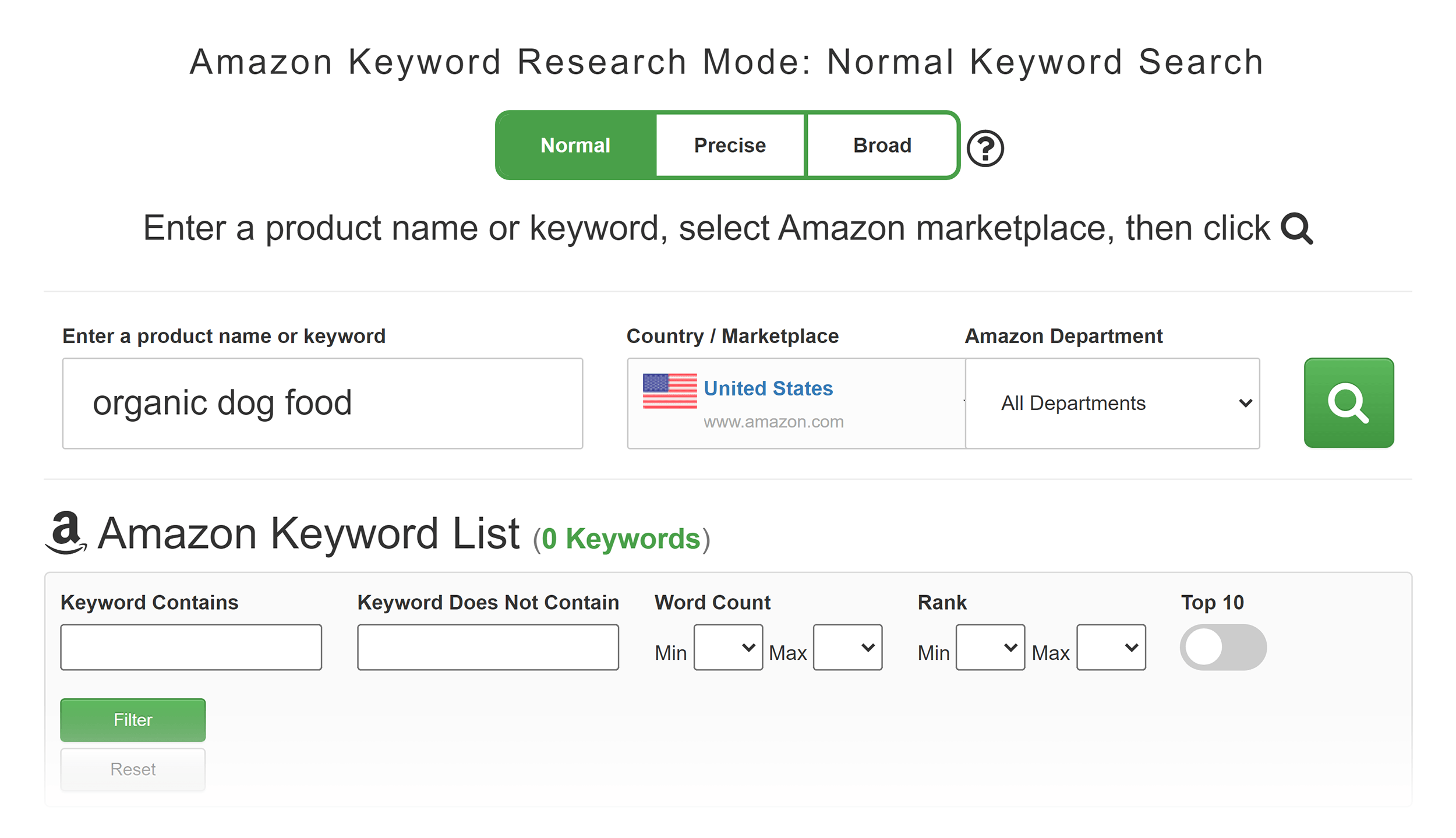 Keyword Tool Dominator – Amazon keyword tool
