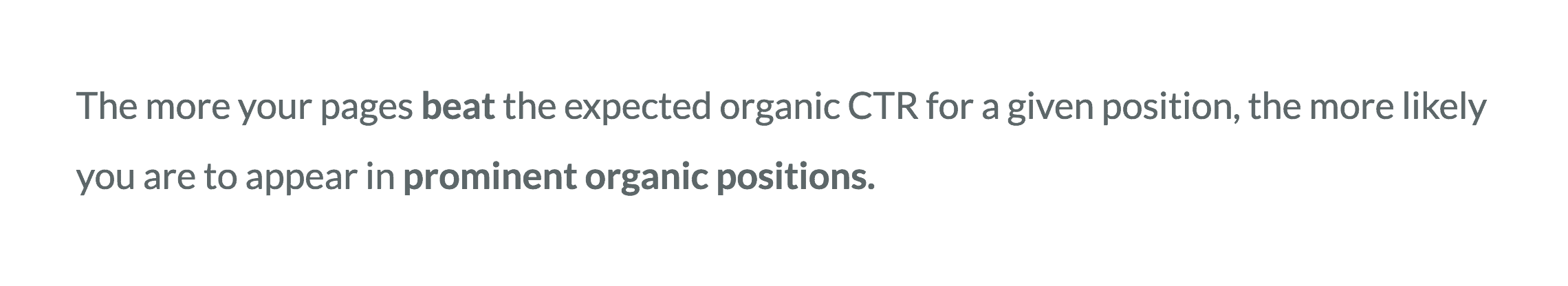 Prominent organic positions