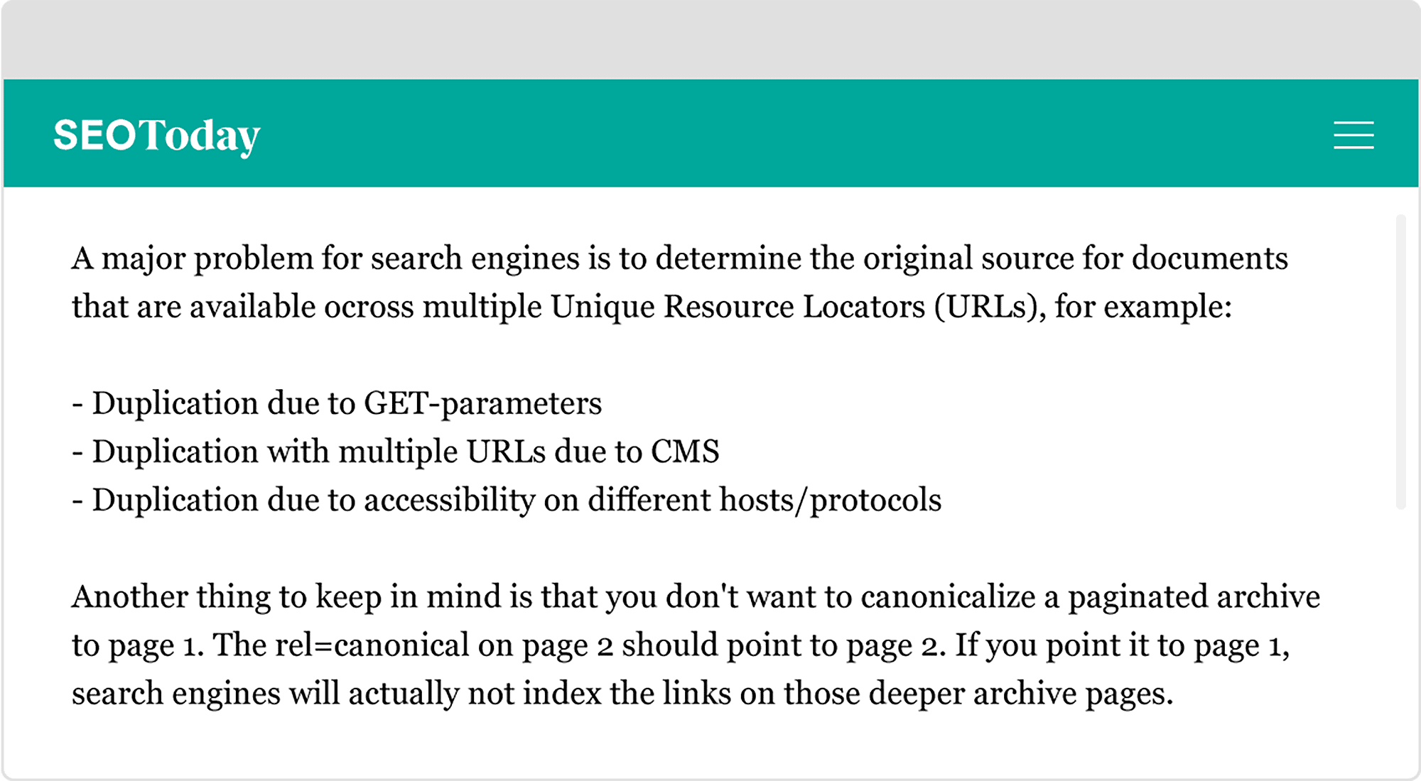 SEO Blogs Used To Be Really Technical