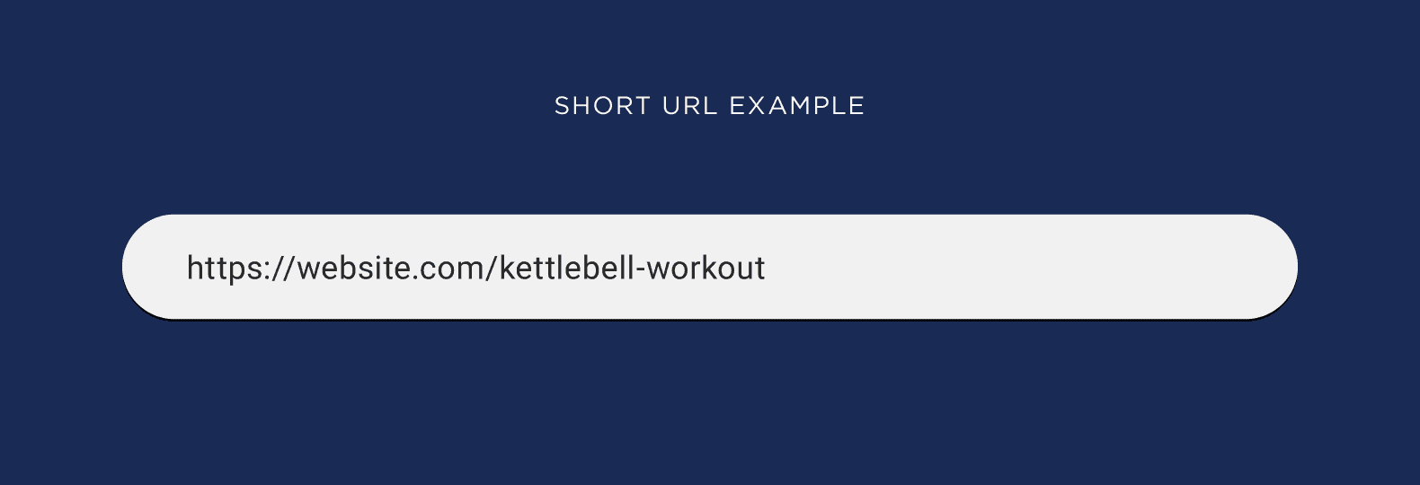 Short URL example