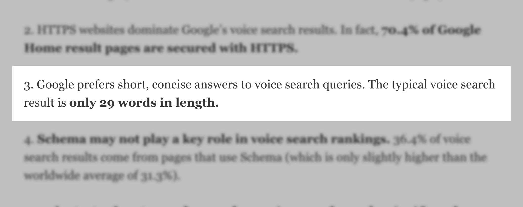 Voice Search study stat
