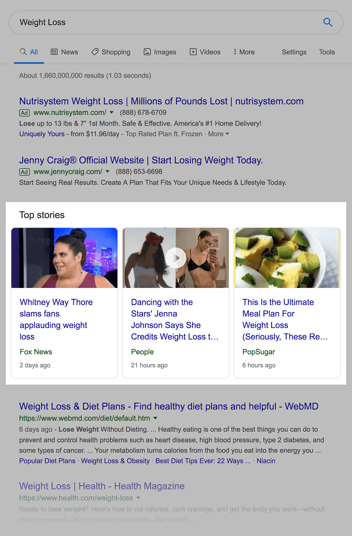 "Weight Loss" Top Stories